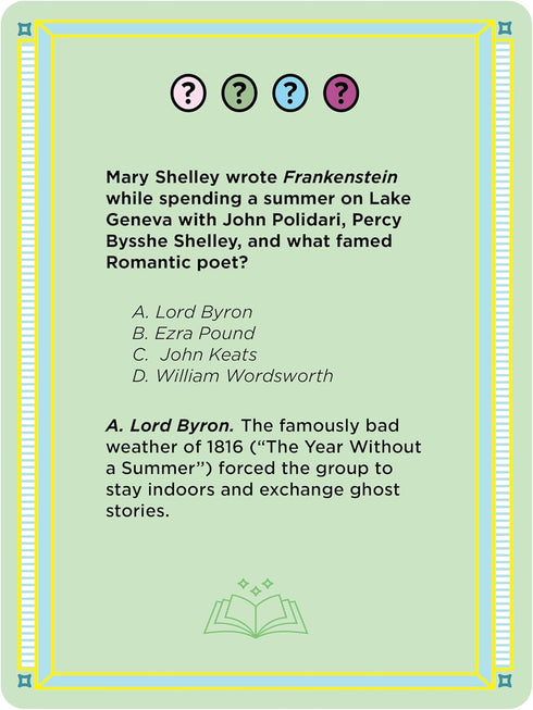 CHECK YOUR SHELF: A LITERARY TRIVIA CARD GAME - UNION SQUARE & CO.